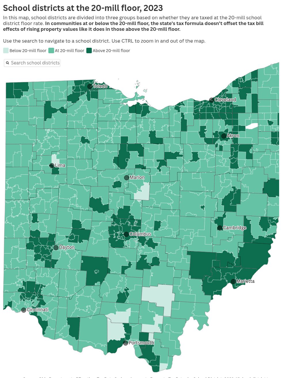map visualization